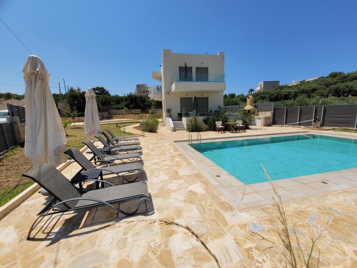 Horizon Villa Almyrida Almirida Exteriör bild