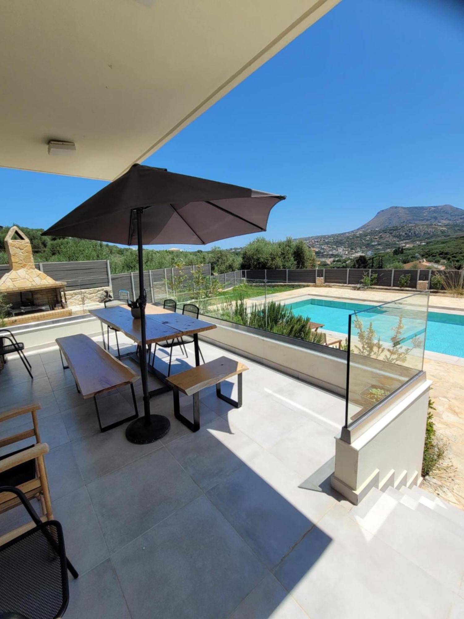 Horizon Villa Almyrida Almirida Exteriör bild